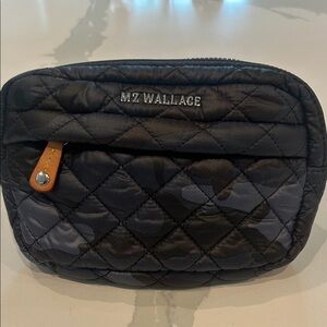MZ Wallace Metro Belt Bag in a quilted camouflage pattern